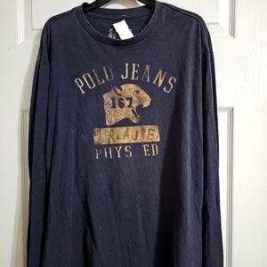 Polo Jeans Co. Mens long Sleeve Tshirt size Med.